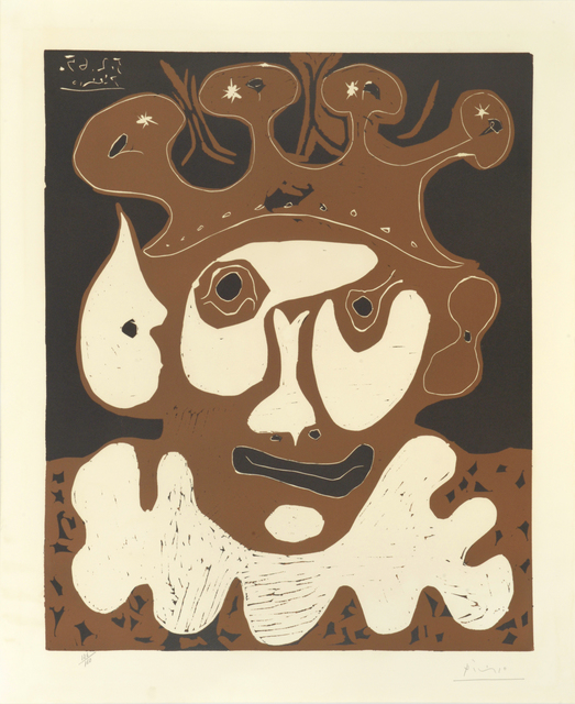 Pablo Picasso, ‘Tête de Bouffon - Carneval. Head of the Jester - Carnival.’, 1965, William Weston Gallery Ltd.