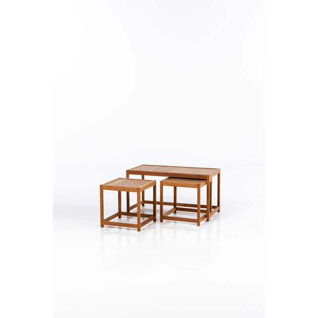 Kurt Østervig Set Of Three Nesting Tables Circa 1960 Artsy