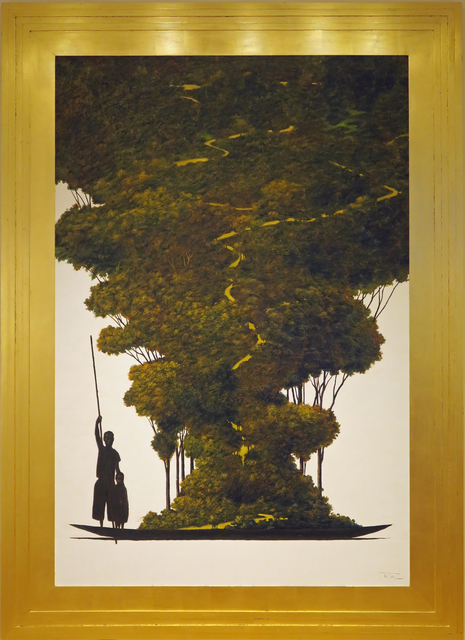 Pedro Ruiz, ‘Displacement with River’, 2019, Beatriz Esguerra Art