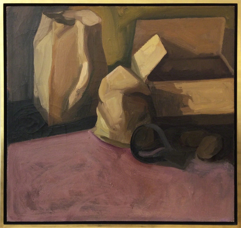 James Weeks / "Still Life with Paper Bags" / 1961 / Oil on Canvas James Weeks / "Still Life with Paper Bags" / 1961 / Oil on Canvas