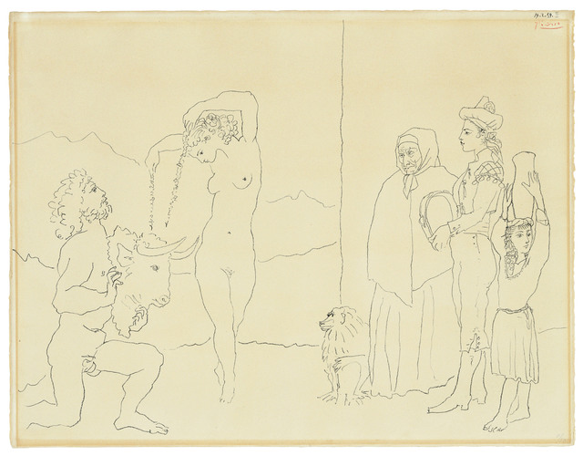 Pablo Picasso, ‘La danse des banderilles’, 1954, Christie's