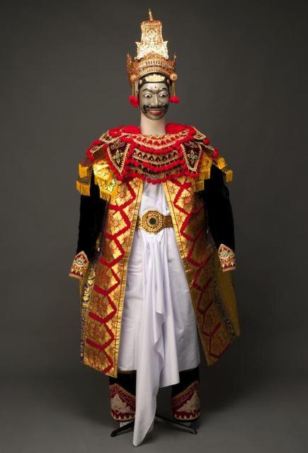 ‘Mask and costume for the character of Rama’, 1994, Musée national des arts asiatiques - Guimet