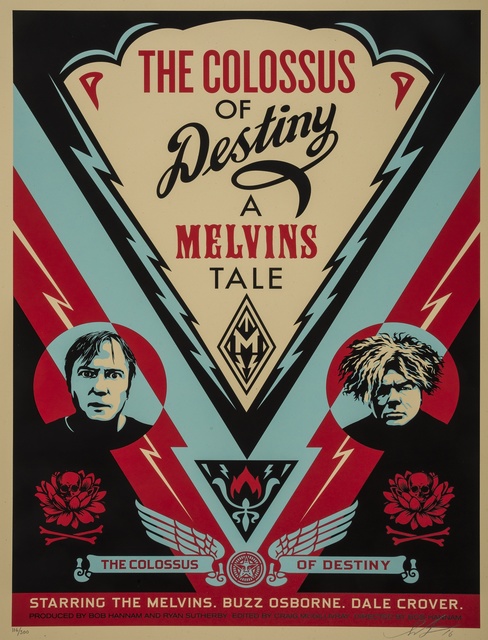 Shepard Fairey (OBEY), ‘Melvins Colossus’, 2017, Forum Auctions