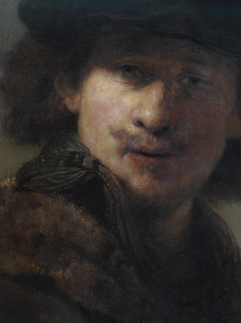 Reinhard Gorner, ‘Detail From: Self Portrait with Velvet Cap and Gown with Fur Collar, Rembrandt’, 2008, Undercurrent Projects
