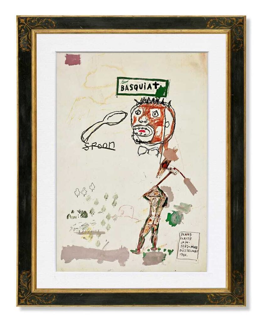 Jean-Michel Basquiat - Untitled (Spoon)