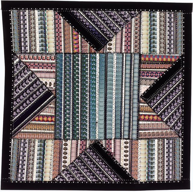 Sabrina Gschwandtner, ‘Garden Square’, 2014, Photography, 16mm polyester film, polyester thread, Shoshana Wayne Gallery