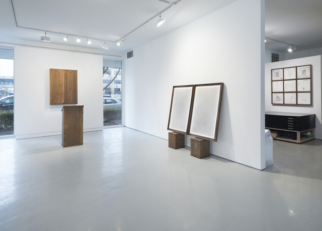 Nate Young, 'But not yet: in the spirit of linguistics', Installation view at moniquemeloche, February 2015 Nate Young, 'But not yet: in the spirit of linguistics', Installation view at moniquemeloche, February 2015