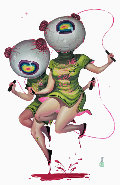 Lauren YS, ‘Twin Trouble’, 2019, Corey Helford Gallery