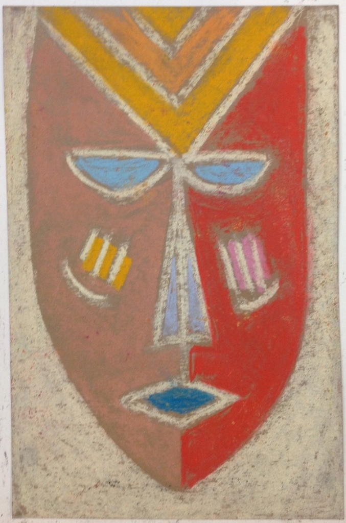 "Untitled" 11 x 17 Pastel on watercolor paper "Untitled" 11 x 17 Pastel on watercolor paper