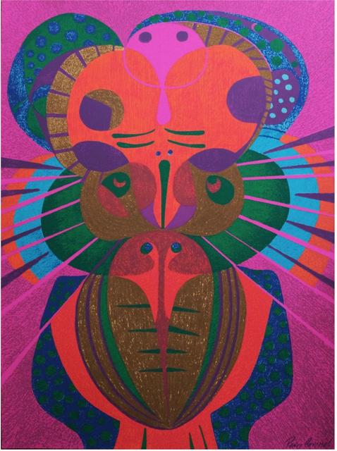 Pedro Coronel, ‘Los buhos’, ca. 1970, Print, Litograph, Art Konnection