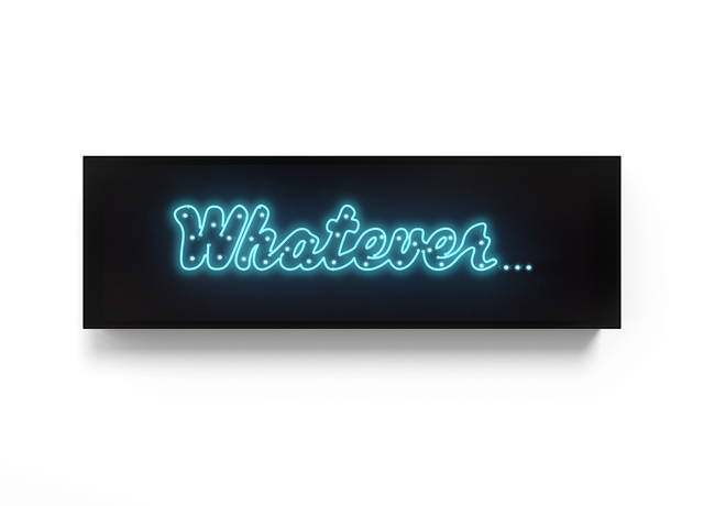 David Drebin, ‘Whatever...’, 2017, Other, Neon Light Installation, Contessa Gallery