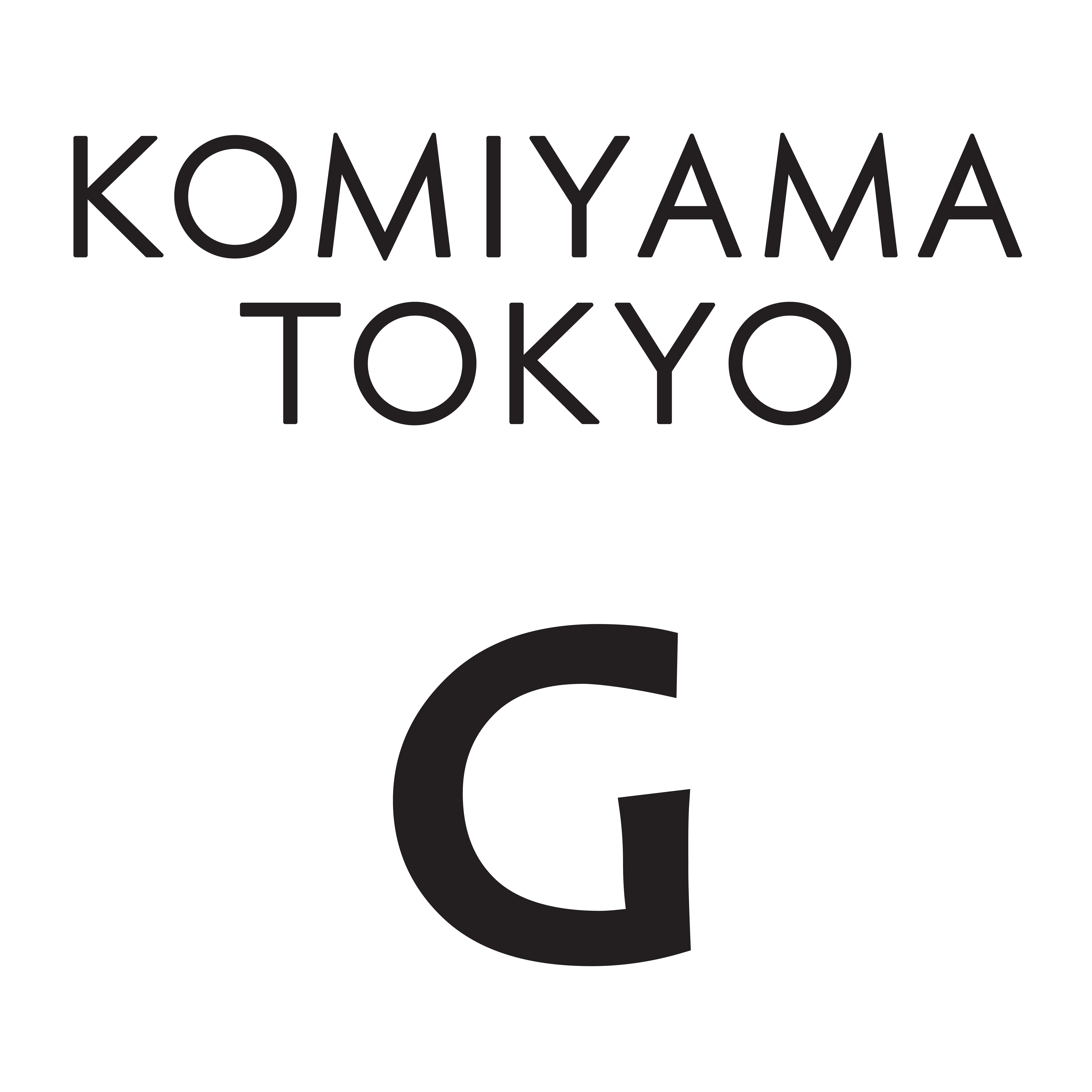 KOMIYAMA TOKYO G logo