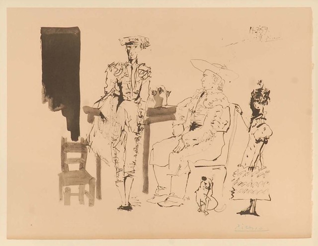 Pablo Picasso, ‘Deaux Picador Et Femme’, 1975, Stowe Gallery