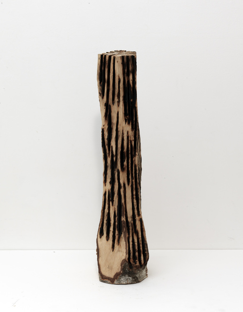 David Nash, ‘Branded Column’, 2012, Annely Juda Fine Art