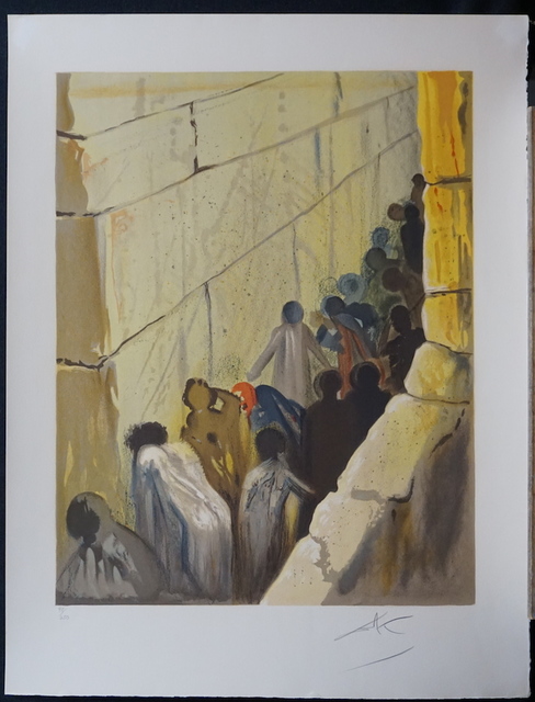 Salvador Dalí, ‘Aliyah The Wailing Wall’, 1968, Fine Art Acquisitions