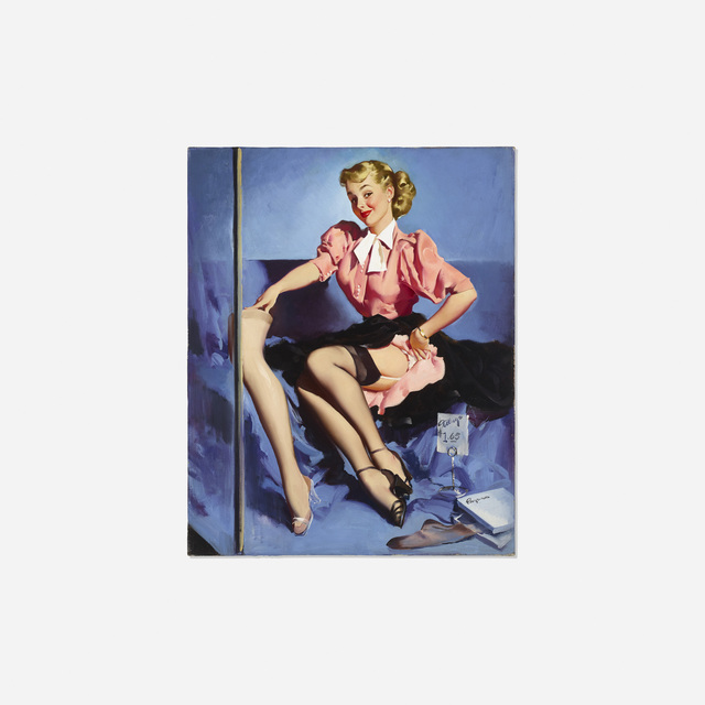 Gil Elvgren, ‘A Neat Display’, 1953, Rago/Wright