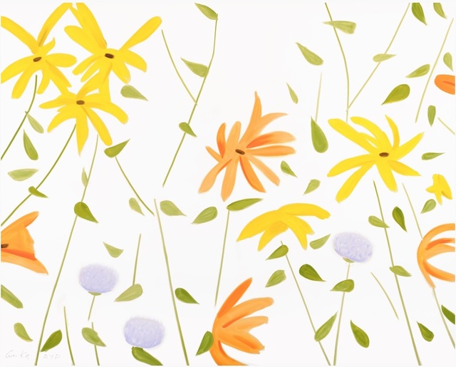 Alex Katz, ‘Summer Flowers II’, 2017, Frank Fluegel Gallery
