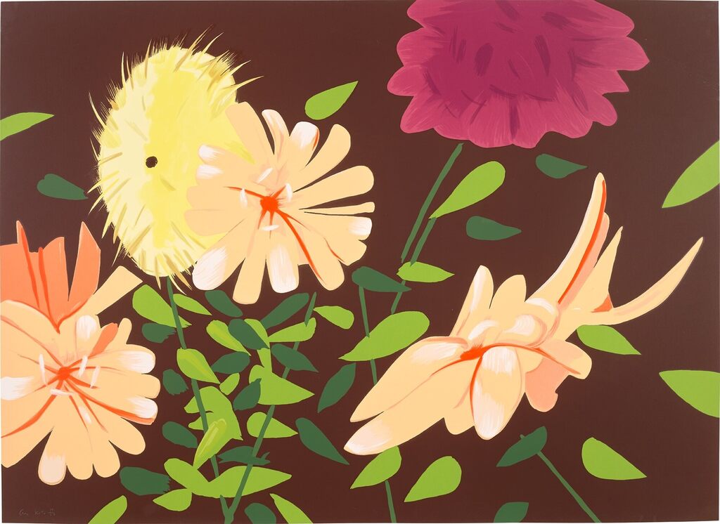 Alex Katz - Late Summer Flowers