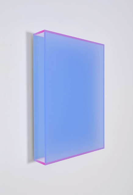 Regine Schumann, ‘Color Satin Ice Blue Berlin’, 2017, Sculpture, Fluorescent acrylic glass, Taguchi Fine Art
