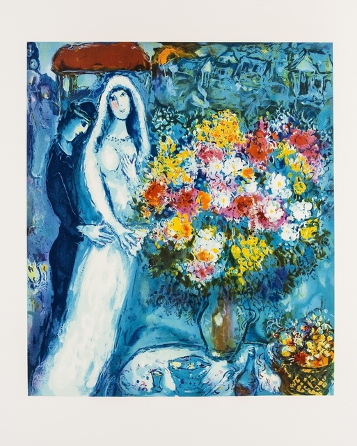 After Marc Chagall Bridal Bouquet (1994) Artsy