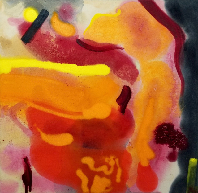 Daniel Martin Sullivan, ‘News of the Day’, 2019, Painting, Oil and Rock Salt on Raw Canvas, The Art House