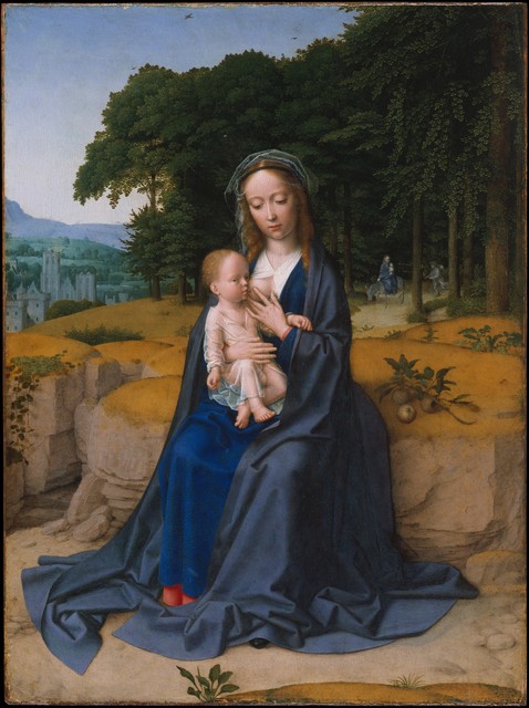 Gerard David, ‘The Rest on the Flight into Egypt’, ca. 1512–1515, The Metropolitan Museum of Art