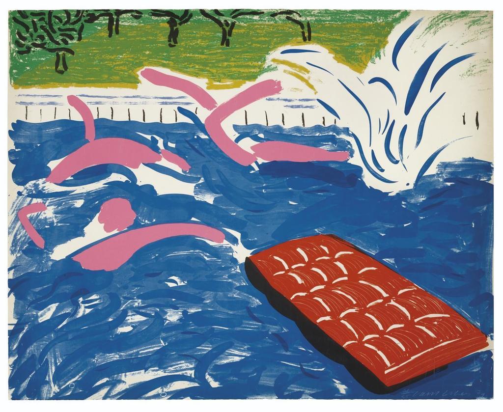 David Hockney - Afternoon Swimming