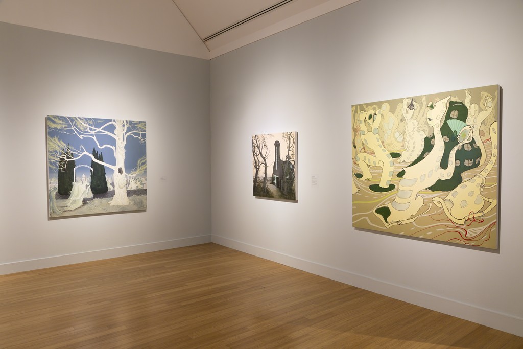 Inka Essenhigh: A Fine Line at the Virginia Museum of Contemporary Art. Photograph by Echard Wheeler Inka Essenhigh: A Fine Line at the Virginia Museum of Contemporary Art. Photograph by Echard Wheeler