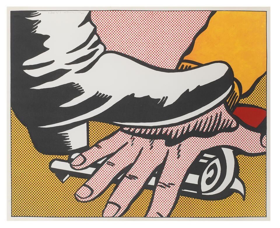 Roy Lichtenstein - Foot and Hand (Corlett II.4)