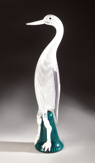 Fulvio Bianconi, ‘Bird’, 1954, Sculpture, Glass, Galerie Kovacek