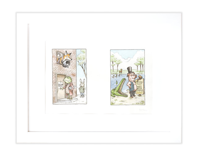 Todd Francis, ‘"FABLES" FOX AND PIG’, Subliminal Projects