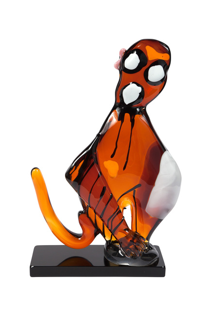 ‘Berengo Studio Blown Glass Sculpture of a Red Lemur After Claude Venard, edition no. 4/7’, 1995, Design/Decorative Art, Doyle