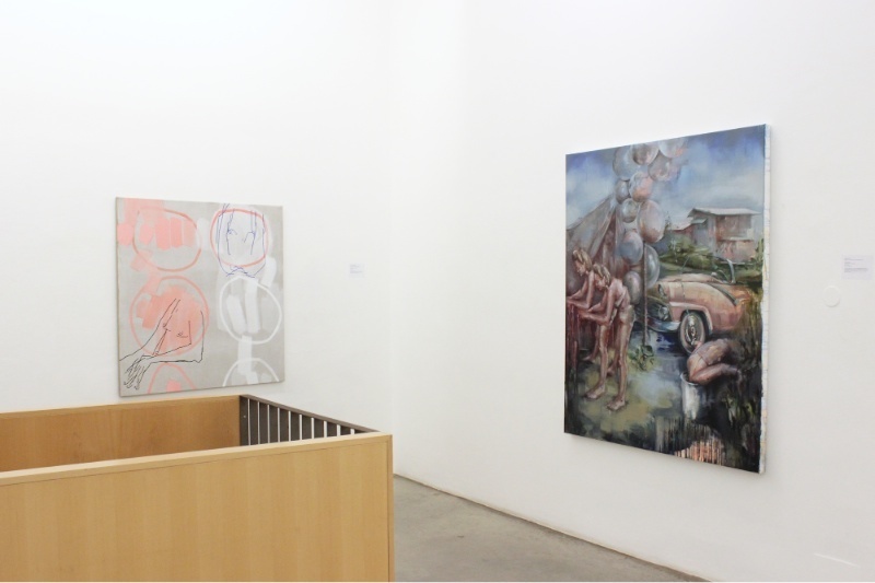 exhibition view SUMMER IN THE CITY, Christine König Galerie, Vienna, 2016 exhibition view SUMMER IN THE CITY, Christine König Galerie, Vienna, 2016