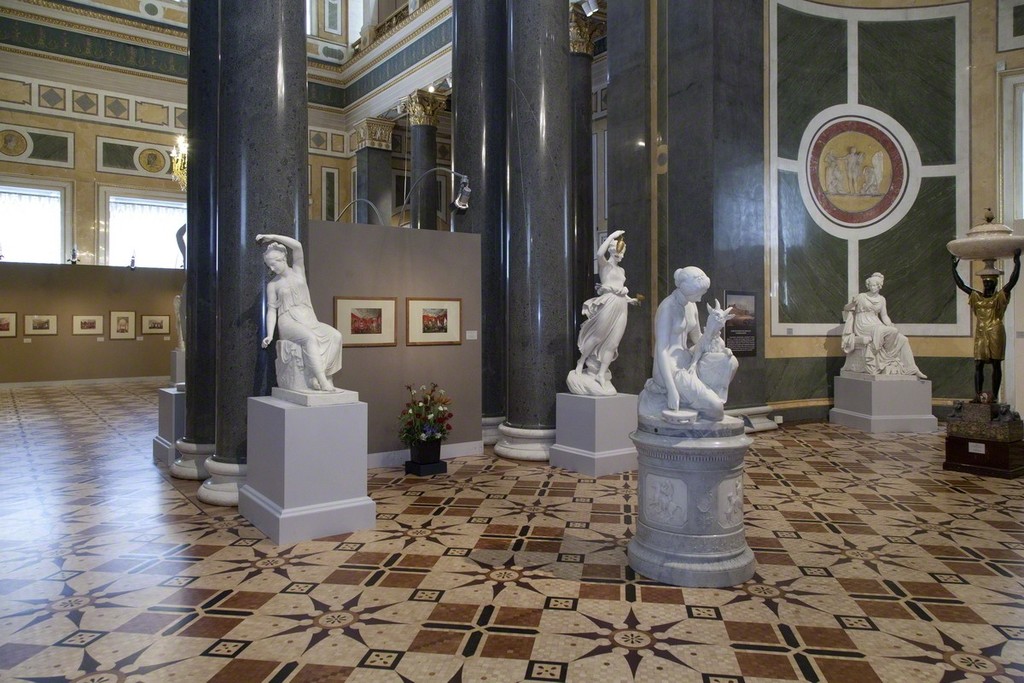 Installation view: “Created by a Hand with but a Chisel Armed…” Sculpture in St Petersburg’s Palaces in the 19th Century Installation view: “Created by a Hand with but a Chisel Armed…” Sculpture in St Petersburg’s Palaces in the 19th Century