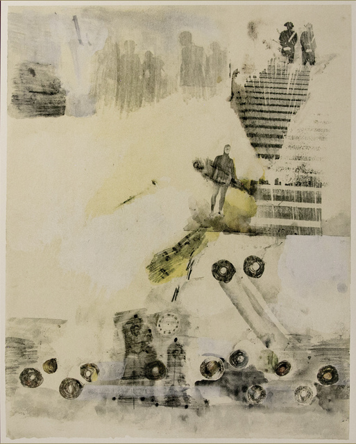 Robert Rauschenberg, ‘Dante's Inferno - Canto XXIII, The Hypocrites, a Lithograph by Robert Rauschenberg’, 2017, White Cross