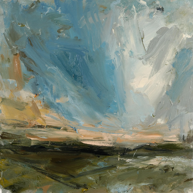 Louise Balaam, ‘Deep turquoise (Bojewyan)’, 2018, Painting, Oil on canvas, Cadogan Contemporary