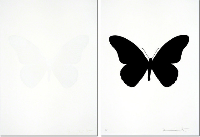 Damien Hirst, ‘The Souls IV - Cotton White + Raven Black (sold as set)’, 2010, Samuel Owen Gallery