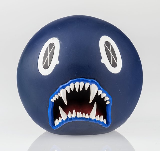 KAWS, ‘Cat Teeth Bank (Navy)’, 2007, Heritage Auctions