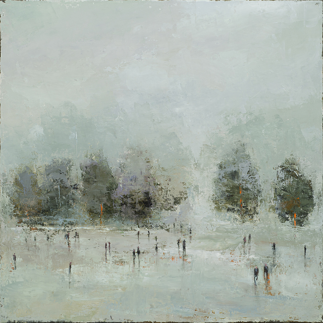 France Jodoin, ‘Présence de l'absence’, 2019, Painting, Oil on linen, Duran Mashaal