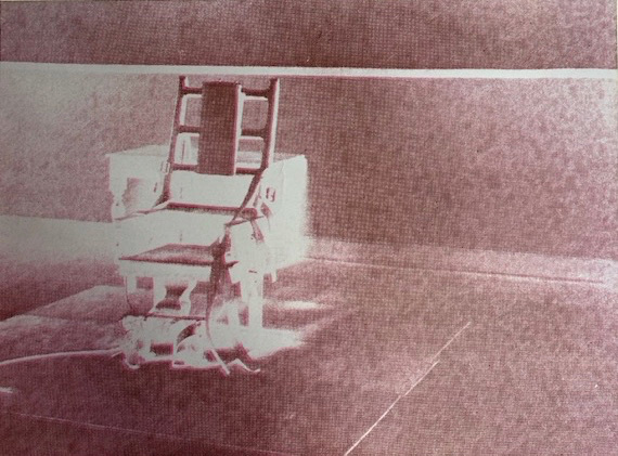 Andy Warhol, ‘Electric Chair’, 1971, Print, Color silkscreen, 133/250, printed on white paper by Silkprint Ketter, Zurich, Rachael Cozad Fine Art