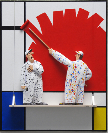 Stephen Hansen, ‘Composition in Red, Blue, and Yellow (Mondrian)’, 2015, Zenith Gallery