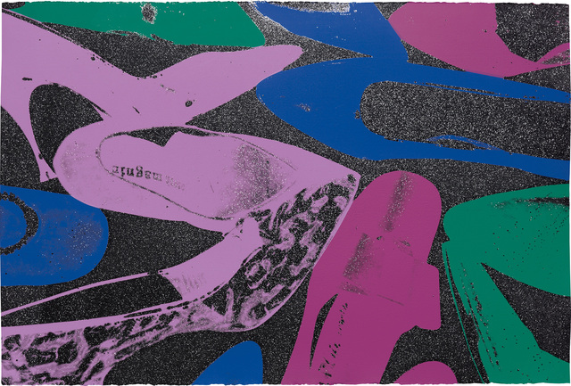 Andy Warhol, ‘Shoes’, 1980, Print, Screenprint in colours with diamond dust, on Arches Aquarelle Cold Pressed paper, the full sheet., Phillips