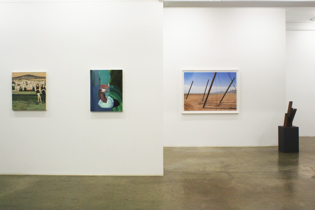 Install shot of Gary Pearson and Katherine Pickering and Trig Singer with Etienne Viard Install shot of Gary Pearson and Katherine Pickering and Trig Singer with Etienne Viard