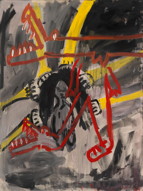 Walter Dahn, ‘Aus Schuhen werden Krokodile’, 1981, Galerie Andrea Caratsch