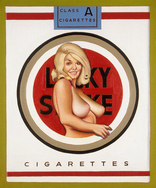 Mel Ramos, ‘Lucky Lulu Blonde’, 1965, Painting, Oil on canvas, Louis K. Meisel Gallery