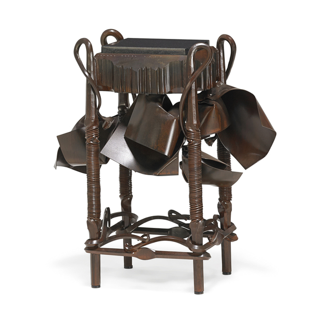 Albert Paley, ‘Fine plant stand/side table, Rochester, NY’, 2005, Rago