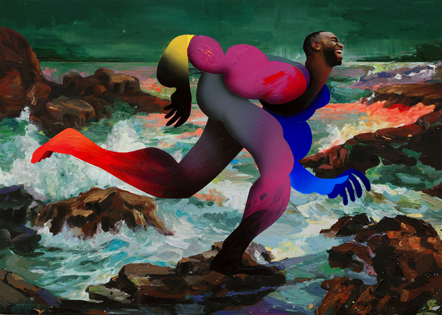 Erik Jones, ‘Jason’, 2019, Painting, Pencil and acrylic on cotton rag mounted to birch panel, Hashimoto Contemporary