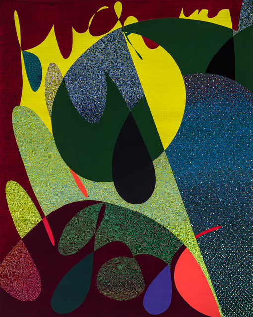 JJ Miyaoka-Pakola, ‘OMFG’, 2018, Painting, Acrylic and urethane on panel, Morgan Lehman Gallery