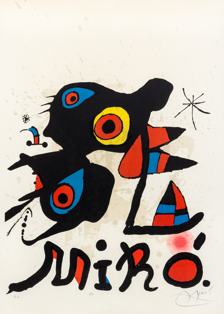 Joan Miró, ‘Lisbonne’, 1974, Hindman
