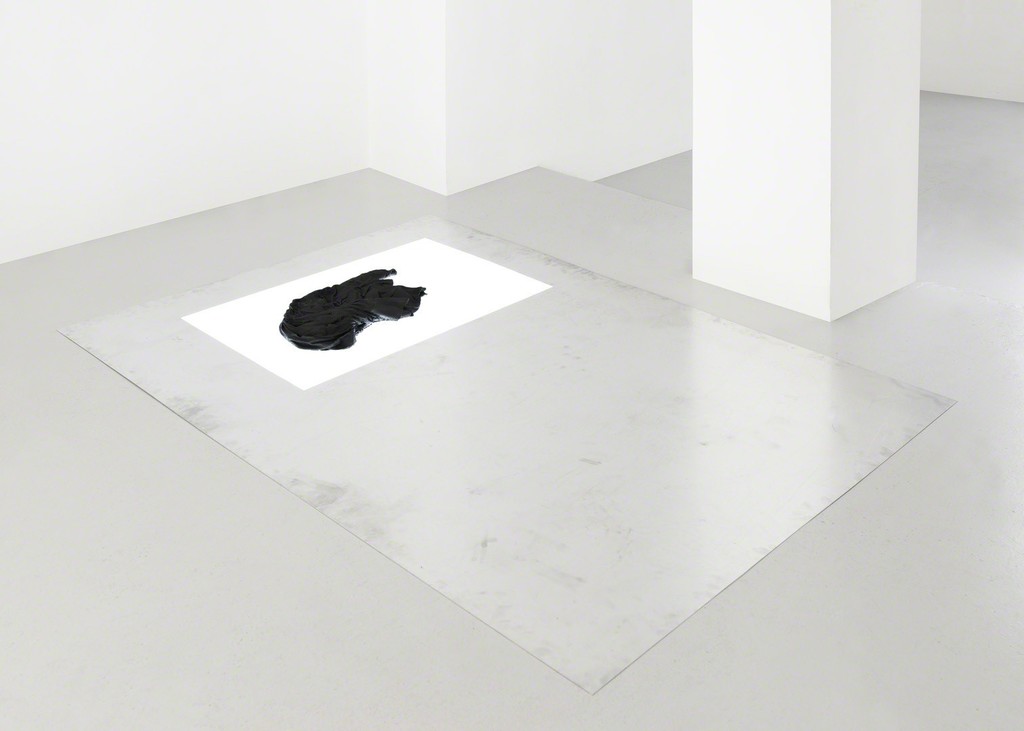 ADRIANO AMARAL, Untitled, LEC screen, aluminum, anthracite coal, resin. 170 x 120 x 5 cm | 67 x 47 x 2 inches ADRIANO AMARAL, Untitled, LEC screen, aluminum, anthracite coal, resin. 170 x 120 x 5 cm | 67 x 47 x 2 inches